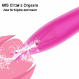 Body Vibrator Super Soft Touch Clitoris Stimulation Nipple Massage Clitoral