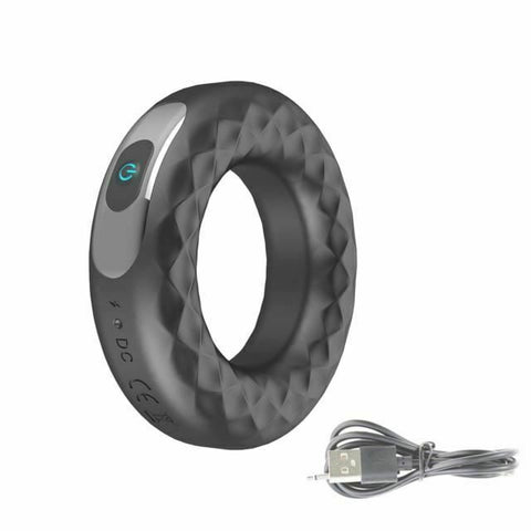 Rechargeable Speed Vibrating Penis Cock Ring Vibrator