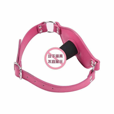 Pink  Dildo Gag  Mouth Plug   Restraints Gags