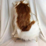 Border Collie Puppy Ears Headband And Tail Bdsm Pet Cosplay