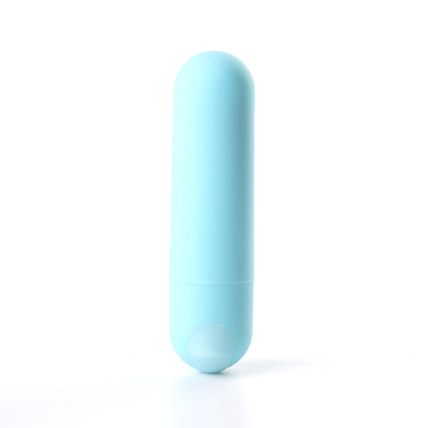 Maia Jessi Teal Blue 7.6 Cm Usb Rechargeable Bullet Bullets