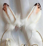 Speckle Rabbit Ears Headband White Tail Bdsm Pet Play Cosplay
