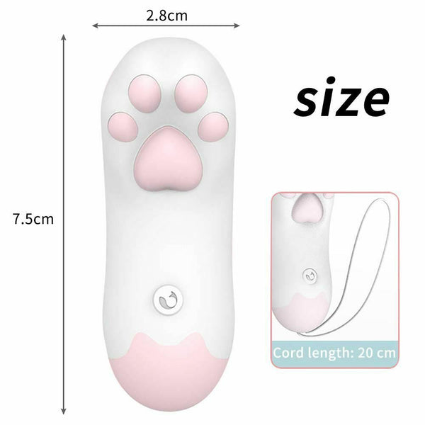 Mini Kitten Paw Jumping Egg Wearable  Sex Toys For Women Vibrating Eggs
