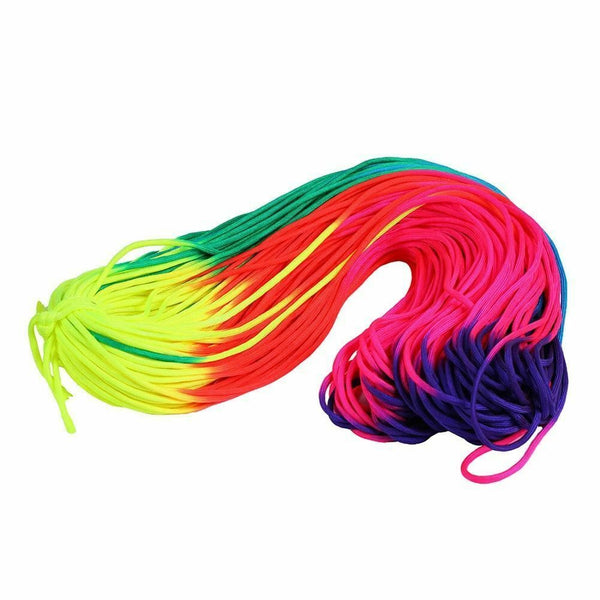 Rainbow Paracord 7 Strand 10M Colourful  Shibari Rope  Rope & Suspension
