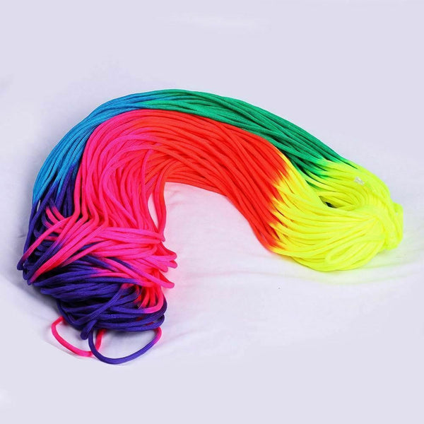 Rainbow Paracord 7 Strand 10M Colourful  Shibari Rope  Rope & Suspension