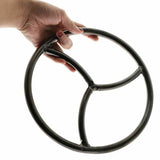 Black Shibari Stainless Steel Bondage Suspension Ring Bdsm Rope Toys