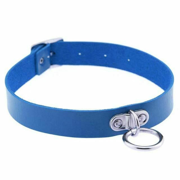 Collar 13 Colours Choker Necklace  Kink  Fetish Restraints Collars & Leashes