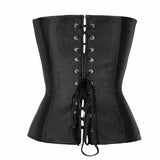 Black Corset Mini Skirt Erotic Clothing Women Clubwear Bdsm Dungeon Kink