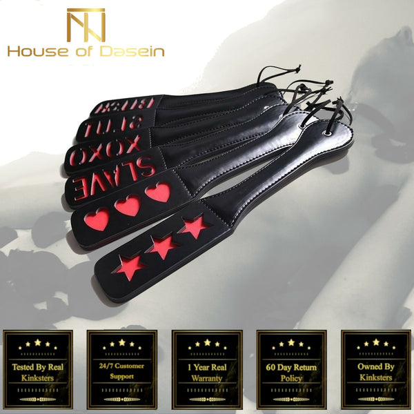 Spanking Paddle Impact Play Slave  Kink  Fetish Restraints Paddles