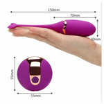 Whale Egg Bullet Vibrator Remote Usb Rechargeable Women