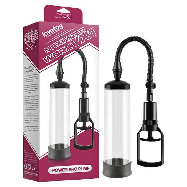 Maximizer Worx Vx1 Power Pro Pump Clear  With  Ring  Pumps