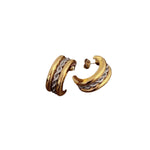 Veile Studios Knot Chain Female Niche Semi Circular Shaped High End Earrings