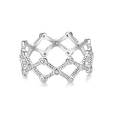 Rings Veile Studios Silver Charm New Line High Grade Rhythm Ring European American Fashion Style S925 Pure Jewelry