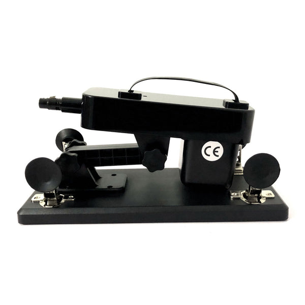 A2 Black Automatic Sex Machine 6 Dildos Plus Extender Rods Sex Machines