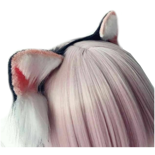 3 Colours Anime Neko Faux Fur Cat Ears Headband Kitten Cosplay Lolita Hair Accessories