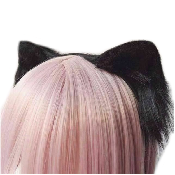 3 Colours Anime Neko Faux Fur Cat Ears Headband Kitten Cosplay Lolita Hair Accessories