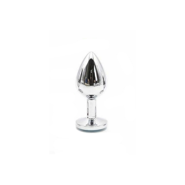 Crystal Jewel Stainless Steel Anal Plugs Small Medium Large Non Vibrating Butt Plugs