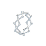 Rings Veile Studios Silver Charm New Line High Grade Rhythm Ring European American Fashion Style S925 Pure Jewelry