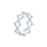 Rings Veile Studios Silver Charm New Line High Grade Rhythm Ring European American Fashion Style S925 Pure Jewelry