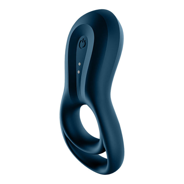 Satisfyer Epic Duo Navy Blue Usb Rechargeable  & Balls Ring With App Control  Rings