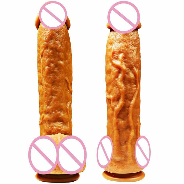 7Cm Thick Soft Flexible Big Liquid Silicone Dildo Sex Toys For Women Large Dildos