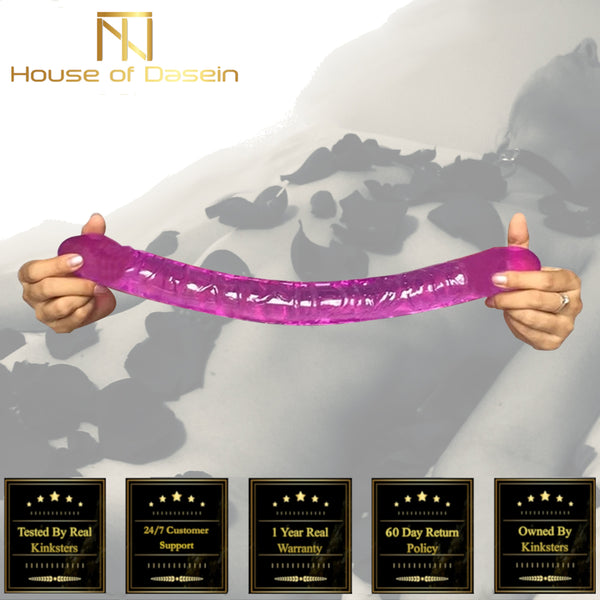 42Cm Big Thick Dildo Double Ended Dong Lesbian Couples Large Dildos