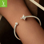 Bracelets Veile Studios Silver Charm Original Planet Opening Basic Bracelet For Men And Women S925 Bead