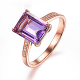 Rings Veile Studios European And American Style Adjustable Square Elegant Ring For Women