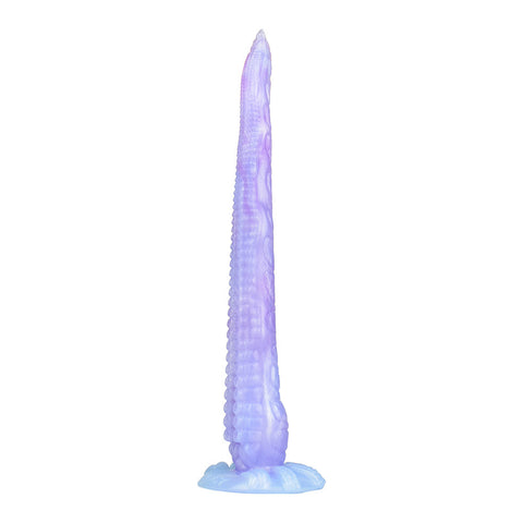 Dildos Pastel Purple Sea Jade Long Tentacle Silicone Dildo