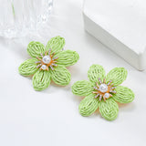 Veile Studios Women Ladies Party Accessories Flower Fashion Jewellery Earrings
