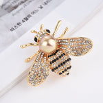 Brooches Veile Studios Animal Bee Brooch Pin Accessories Alloy With Diamond Inlay