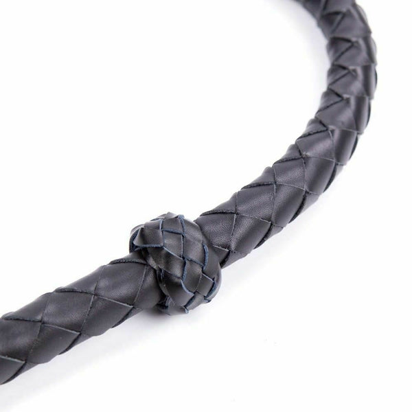 Real Leather Whip 121Cm  Impact Play Spanking Fetish Kink Whips