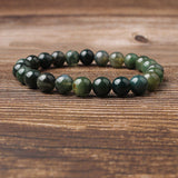 Bracelets Veile Studios Natural Water Grass Agate Bracelet For Fashion Jewellery And Accessories