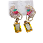 Earrings Veile Studios Zircon Precision Micro Inlaid Advanced Colour Matching Versatile Fashion