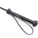 House Of Dasein 61Cm Pu Leather Horse Whip Equestrianism Paddles Riding Whips With Wrist Strap Crops
