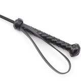 House Of Dasein 61Cm Pu Leather Horse Whip Equestrianism Paddles Riding Whips With Wrist Strap Crops