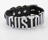 Bdsm Submissive Collar Custom Word 4 To 6 Letters Slave Play Kink