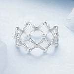 Rings Veile Studios Silver Charm New Line High Grade Rhythm Ring European American Fashion Style S925 Pure Jewelry