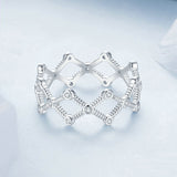 Rings Veile Studios Silver Charm New Line High Grade Rhythm Ring European American Fashion Style S925 Pure Jewelry