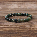 Bracelets Veile Studios Natural Water Grass Agate Bracelet For Fashion Jewellery And Accessories