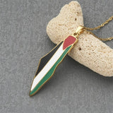 Necklaces & Pendants Veile Studios Trendy Neck Jewelry Made Of Stainless Steel For Travel Enthusiasts Gift