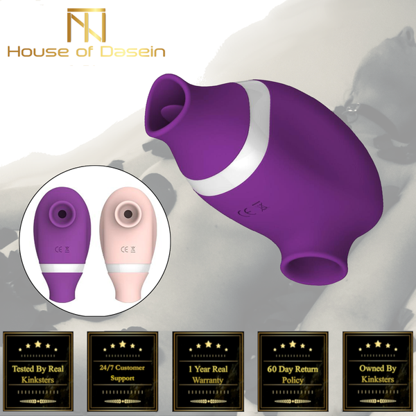 Sucking Licking Mini  Nipple Clitoris Suction Oral Sex Stimulator Suction s