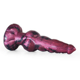 22.7Cm Liquid Silicone Suction Cup Rosy Thick Dildo Sex Toys