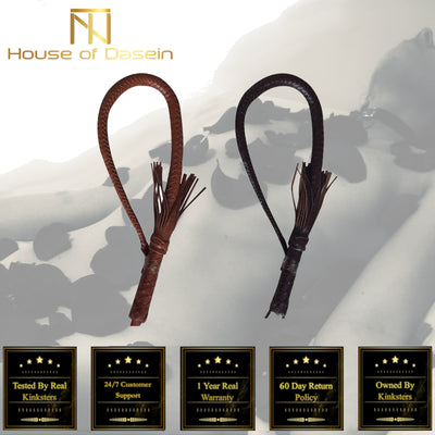 80Cm Braided Whip  Impact Play Spanking Toys Fetish Kink Whips