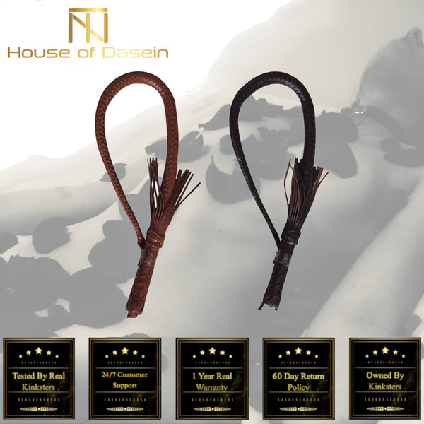 80Cm Braided Whip  Impact Play Spanking Toys Fetish Kink Whips