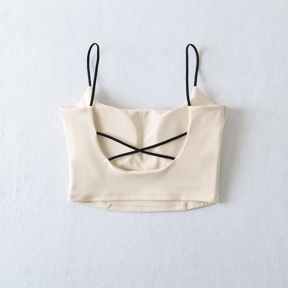 Removable Strapless Sling With Chest Cushion Bras & Bra Sets