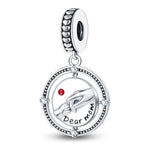 Veile Studios Mother's Day Heart Shaped Pendant For Birthday Gift Diy Jewelry Accessories Necklaces & Pendants