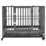 Sex Furniture Black Steel Bdsm Submissive Cage 102X72x85 Cm