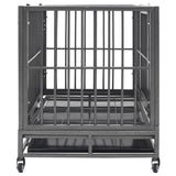 Sex Furniture Black Steel Bdsm Submissive Cage 102X72x85 Cm