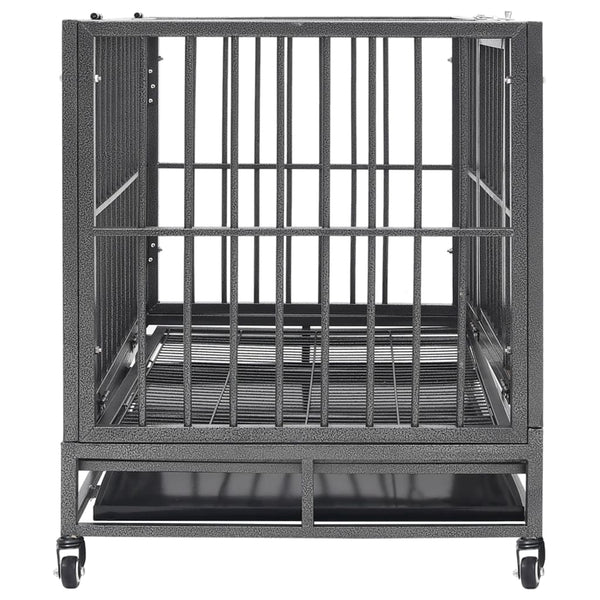 Black Steel  Submissive Cage 102X72x85 Cm Sex Furniture